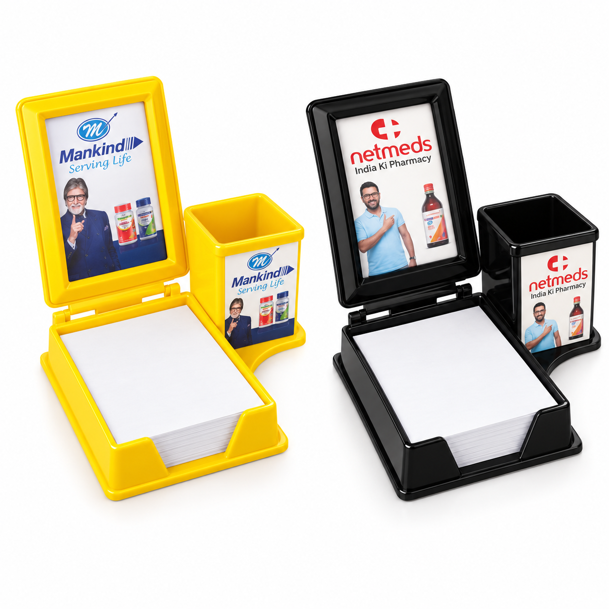 CP469 / CP470 Chit Pad with 200 Pages and Pen Holder – Yellow & Black