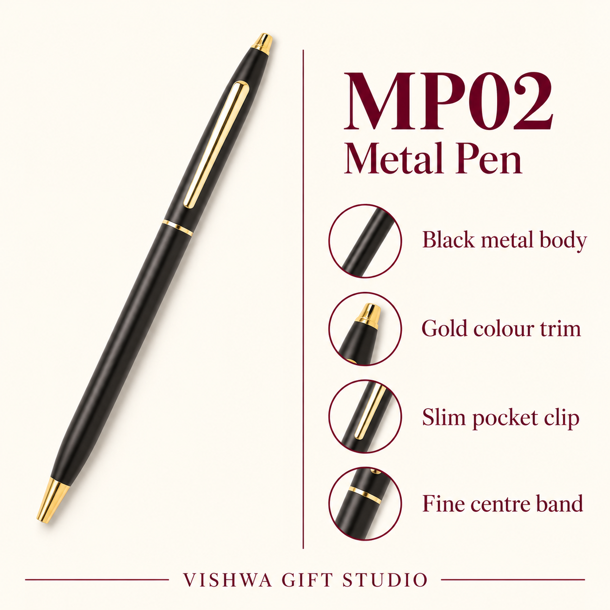 MP02 Metal Pen verified details