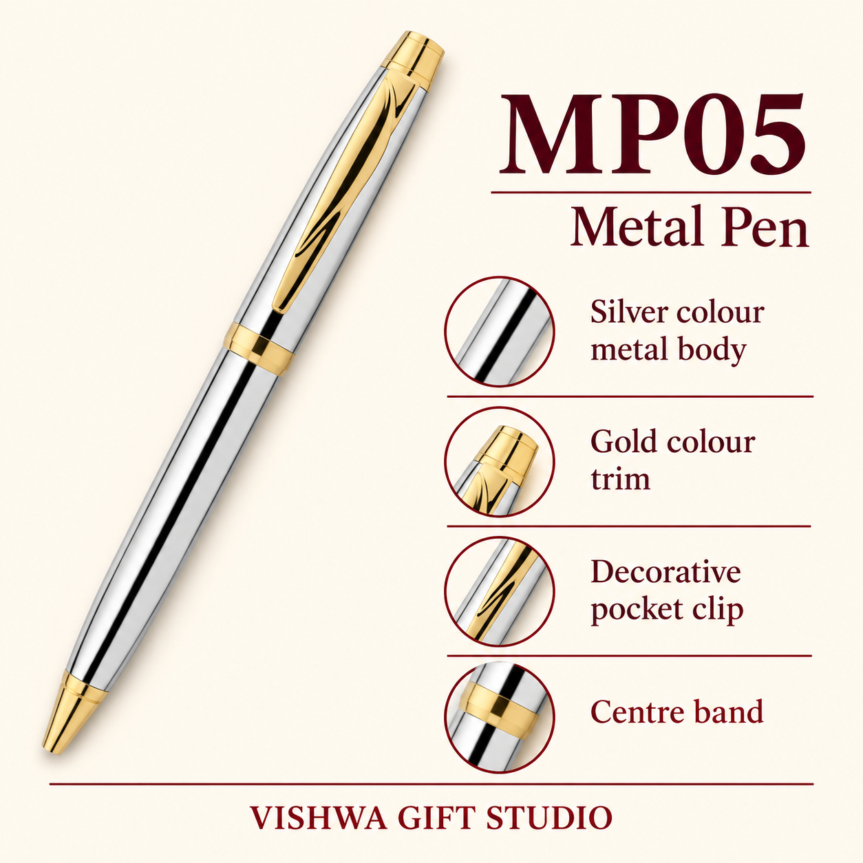 MP05 Metal Pen verified details
