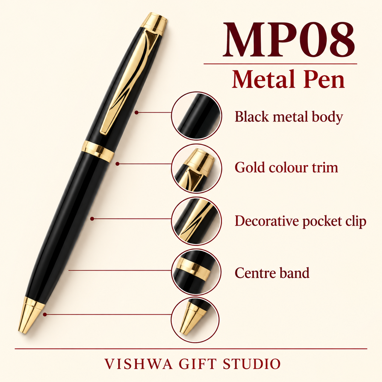 MP08 Metal Pen verified details