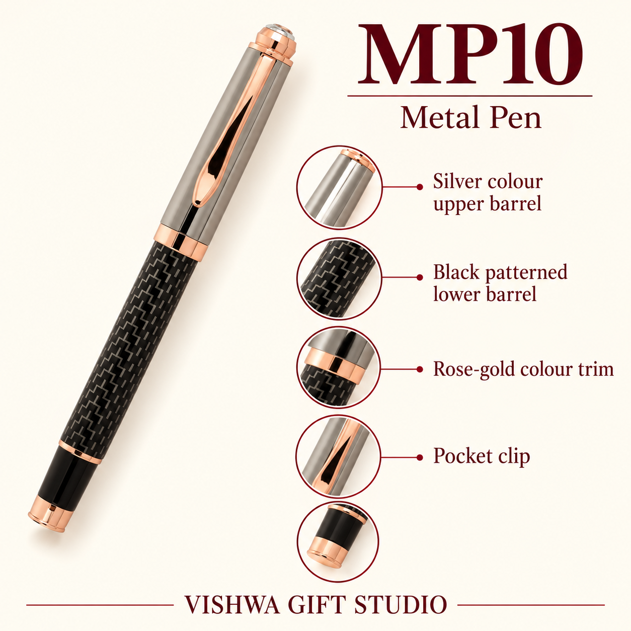 MP10 Metal Pen verified details