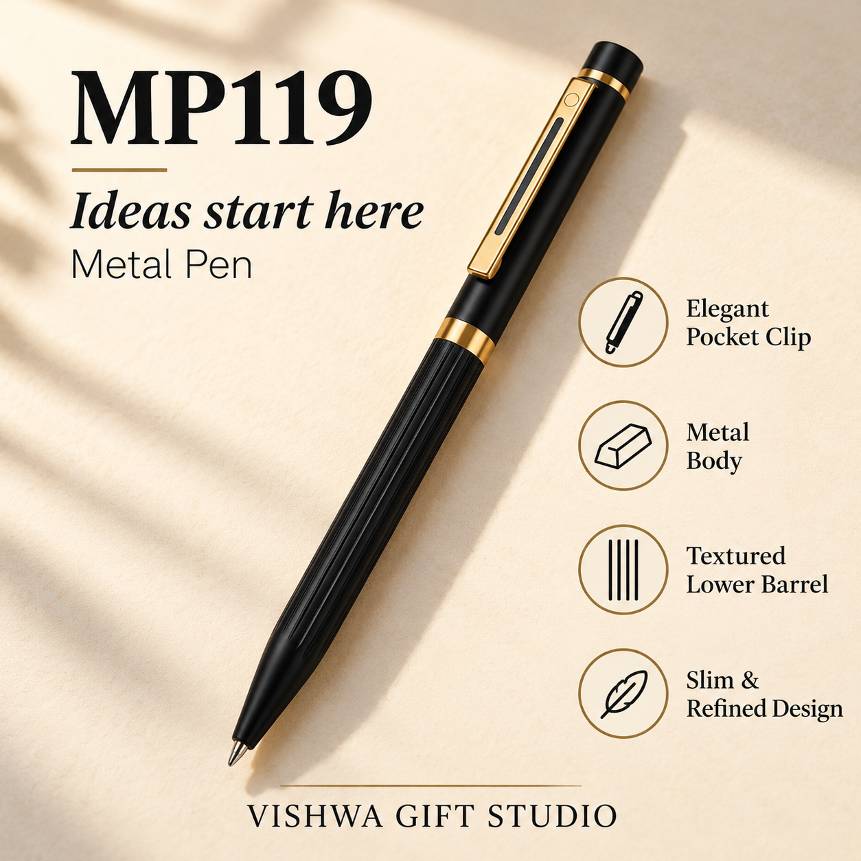 MP119 Metal Pen promotional image