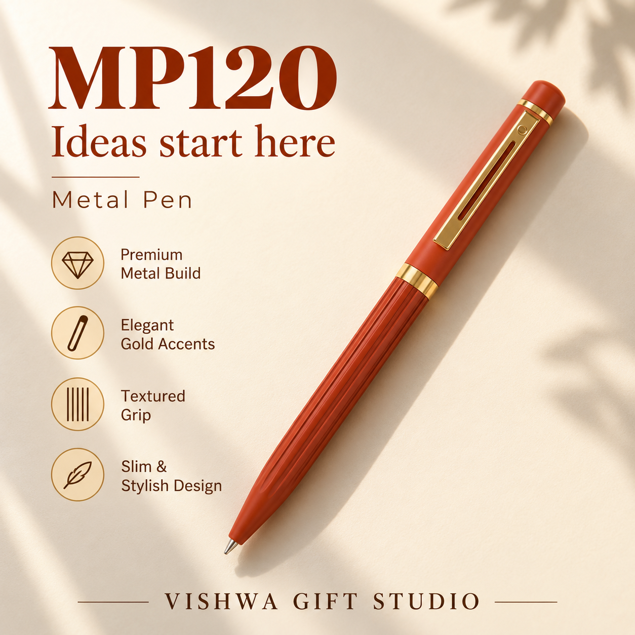 MP120 Metal Pen promotional image