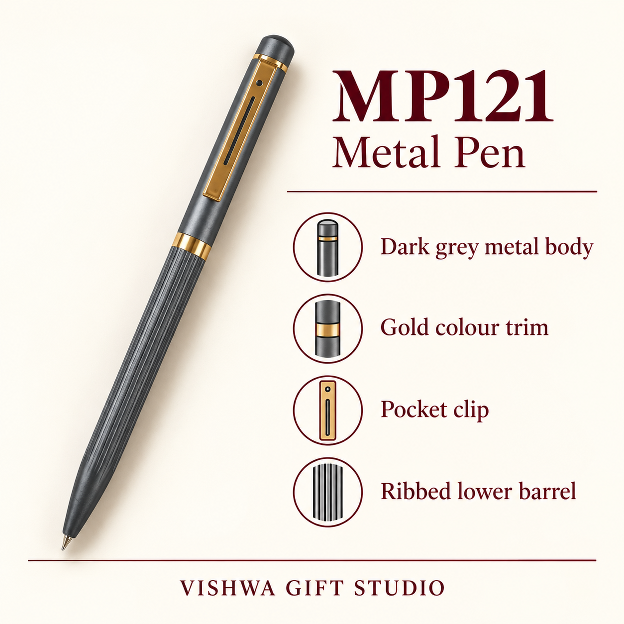 MP121 Metal Pen verified details