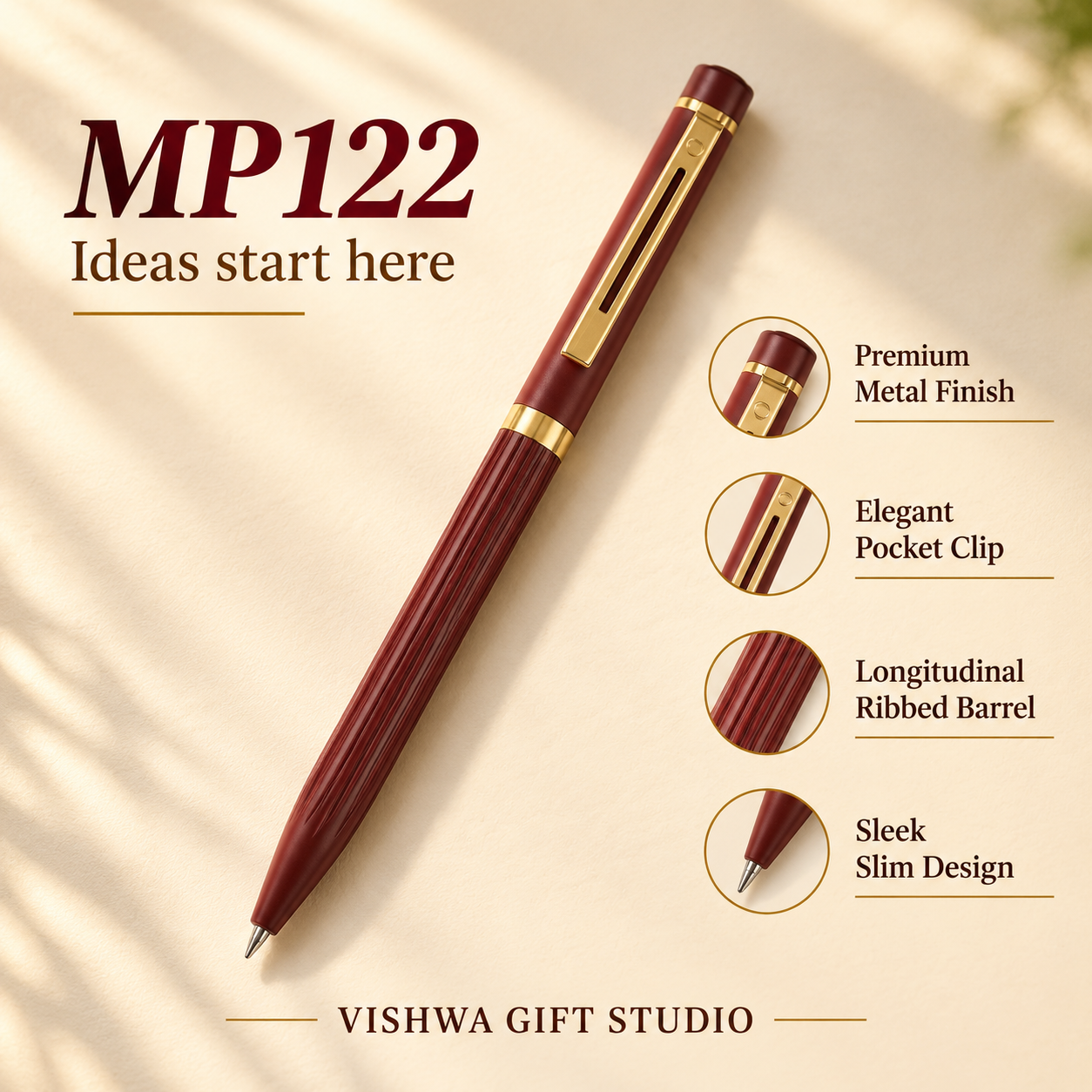 MP122 Metal Pen promotional image