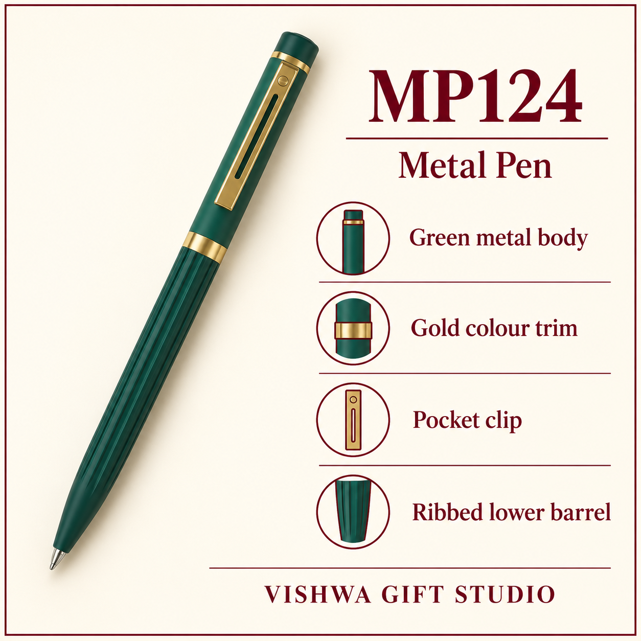 MP124 Metal Pen verified details