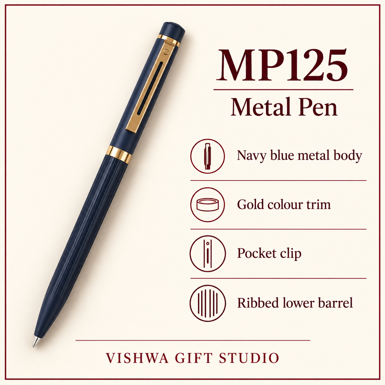 MP125 Metal Pen verified details