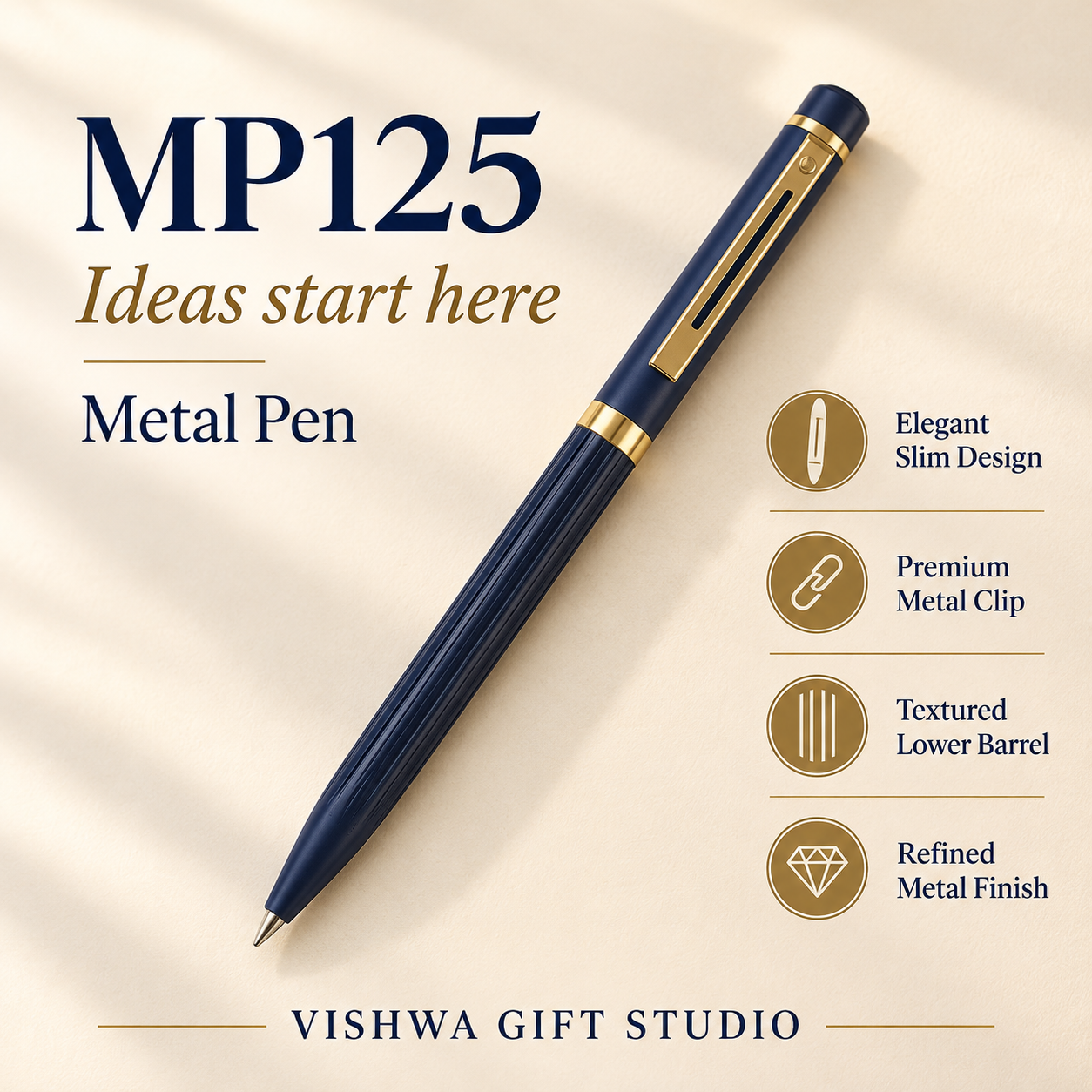 MP125 Metal Pen promotional image