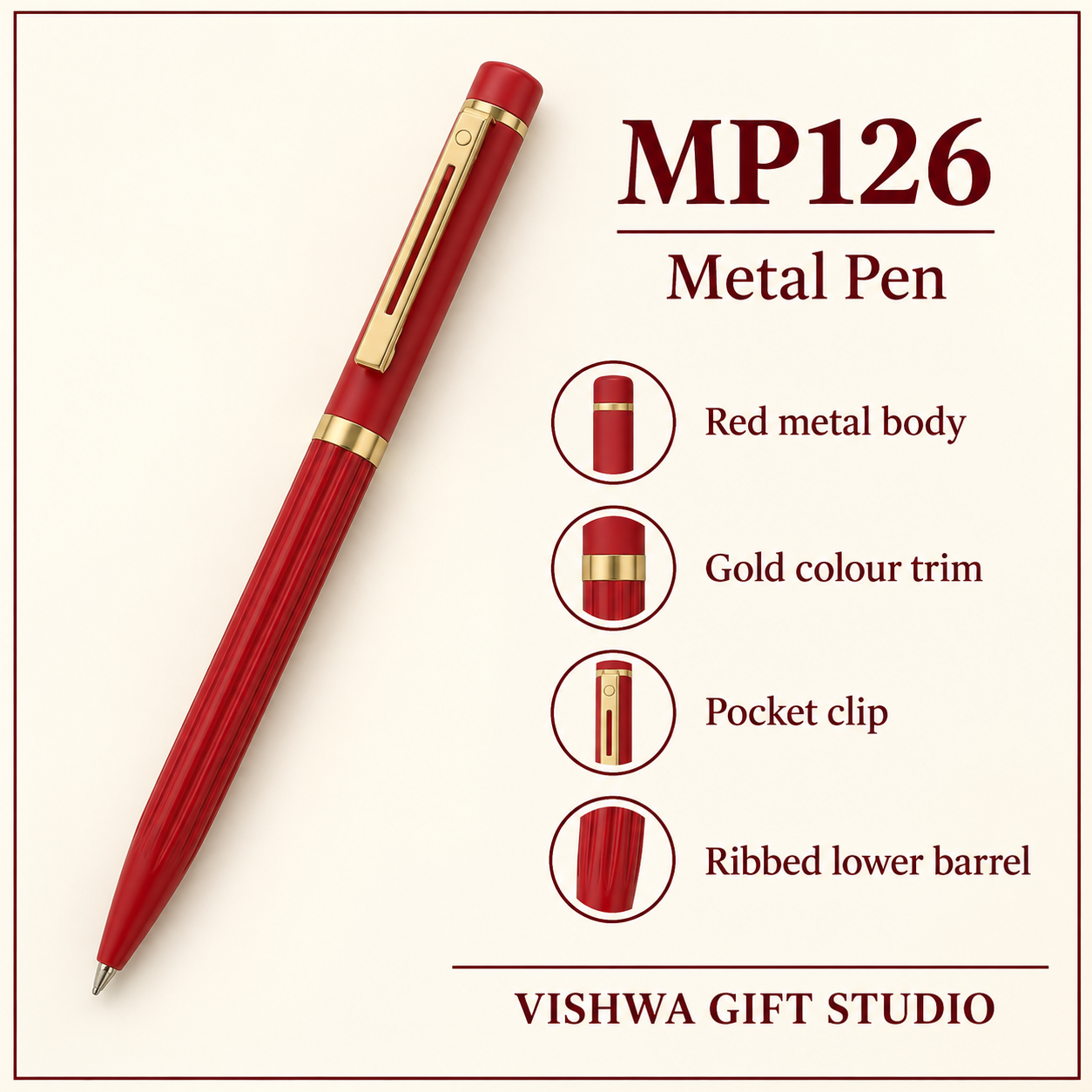 MP126 Metal Pen verified details
