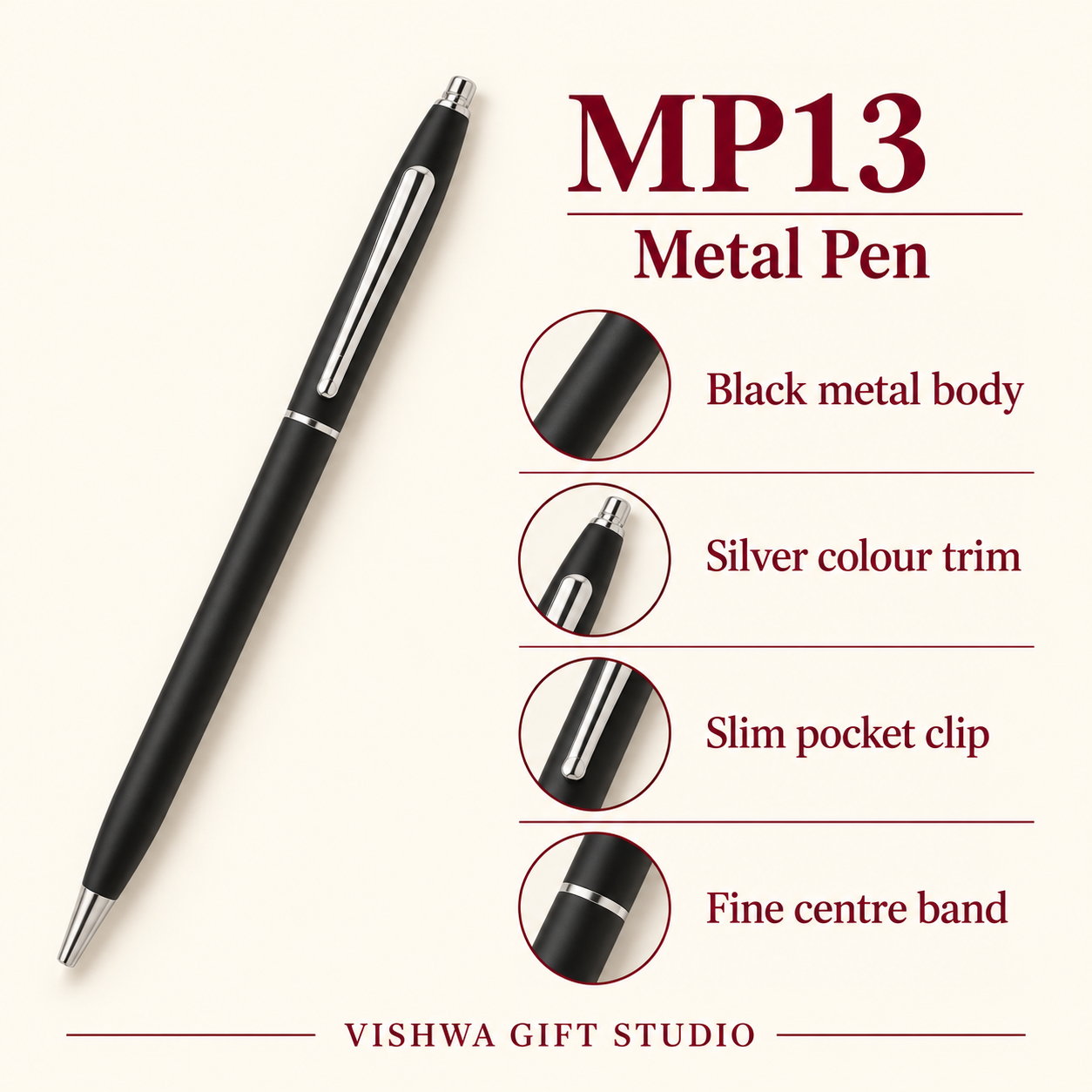 MP13 Metal Pen verified details
