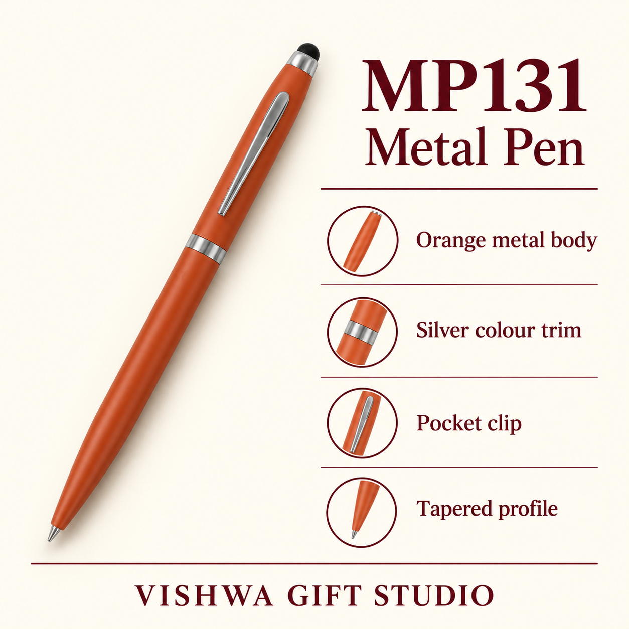 MP131 Metal Pen verified details