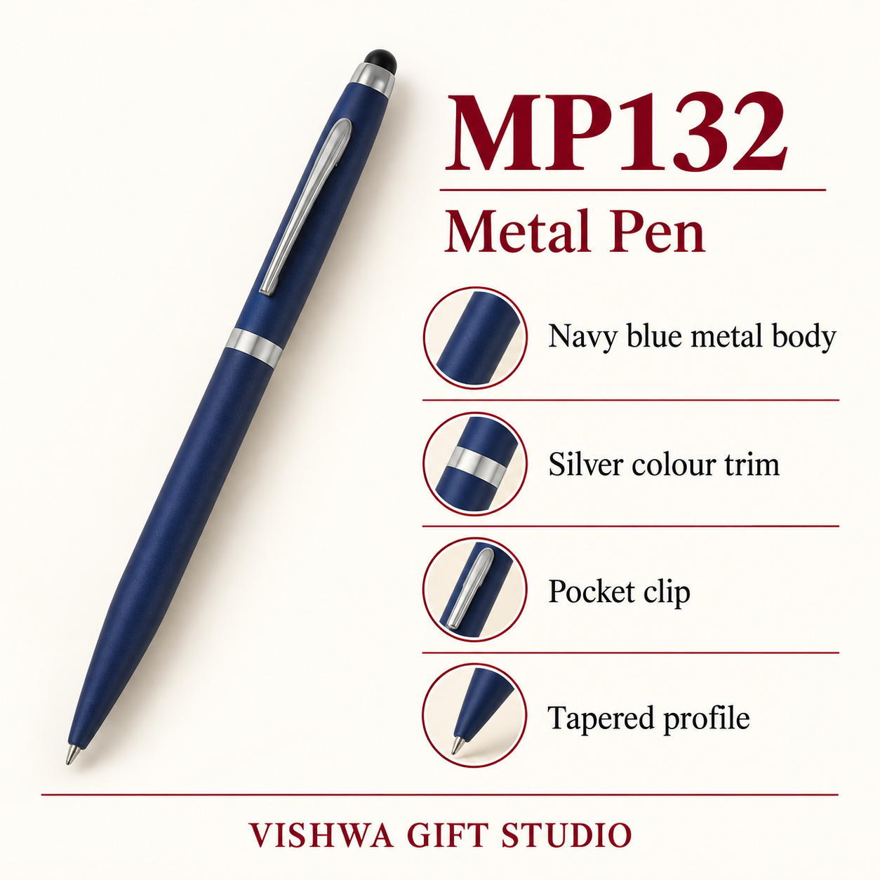 MP132 Metal Pen verified details