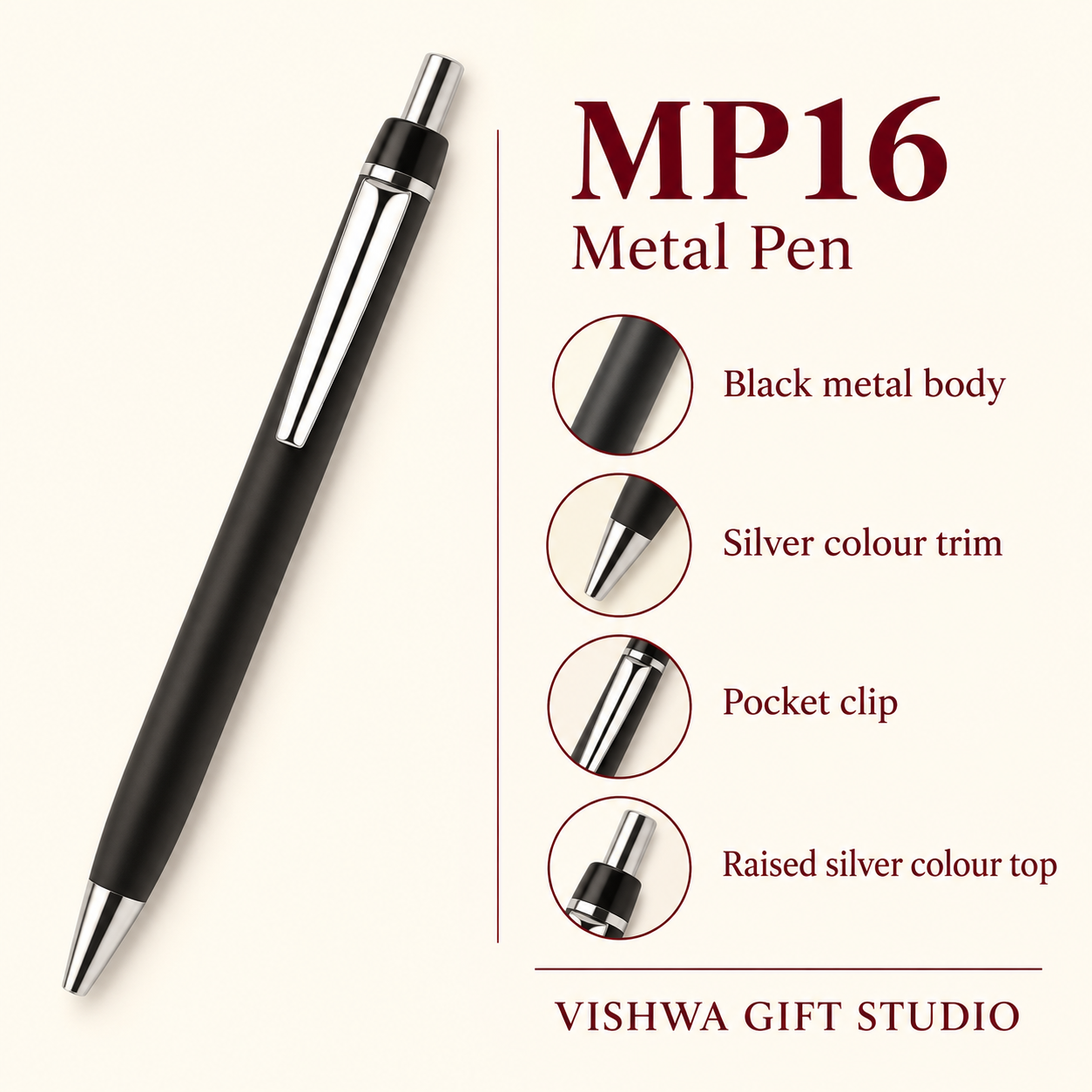 MP16 Metal Pen verified details