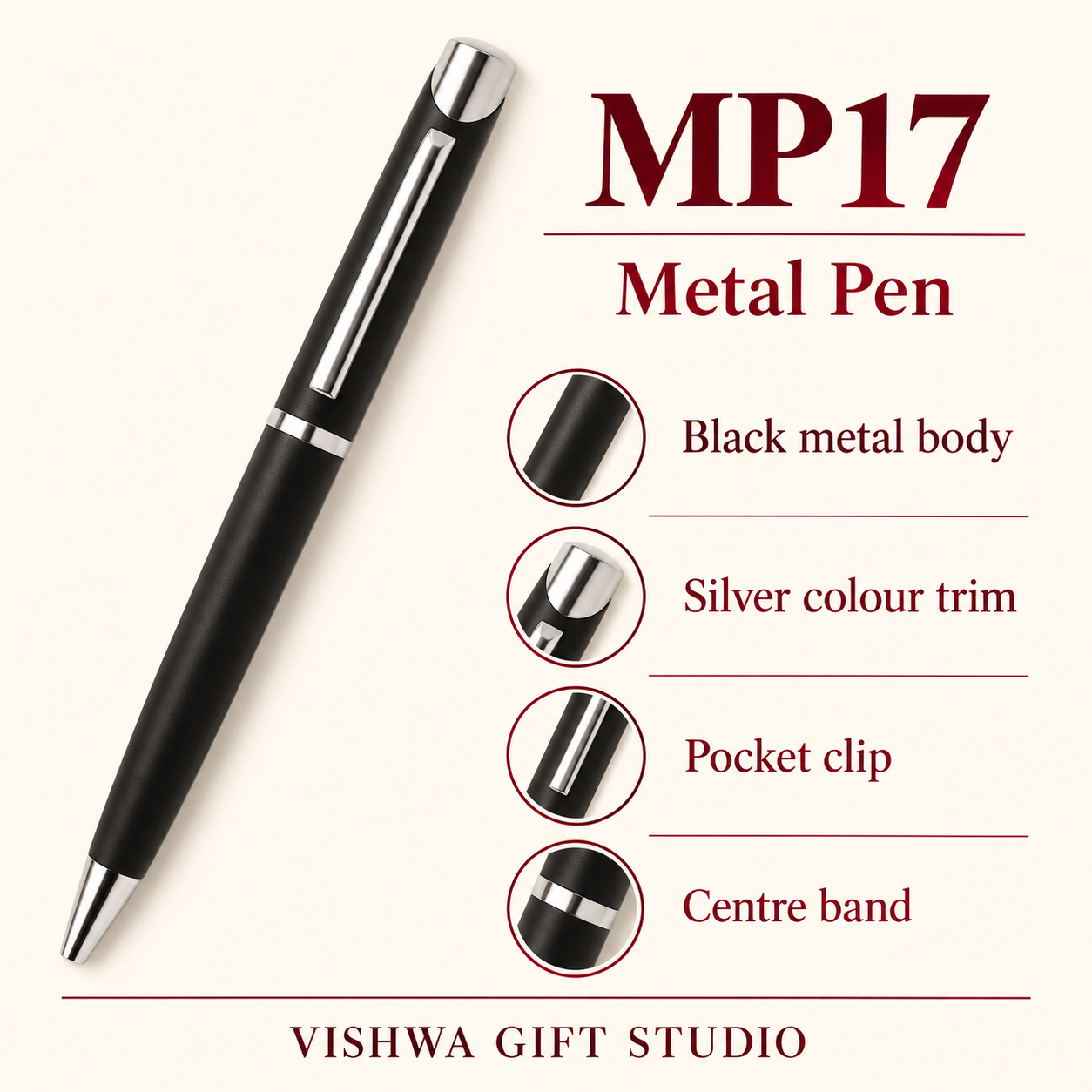MP17 Metal Pen verified details