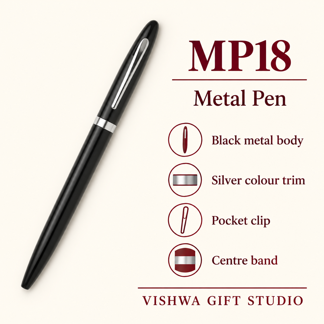 MP18 Metal Pen verified details
