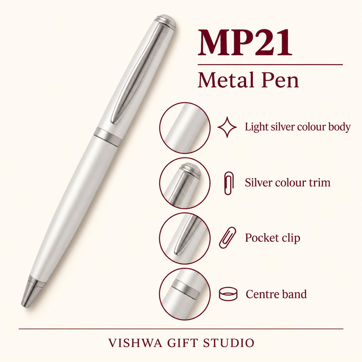MP21 Metal Pen verified details