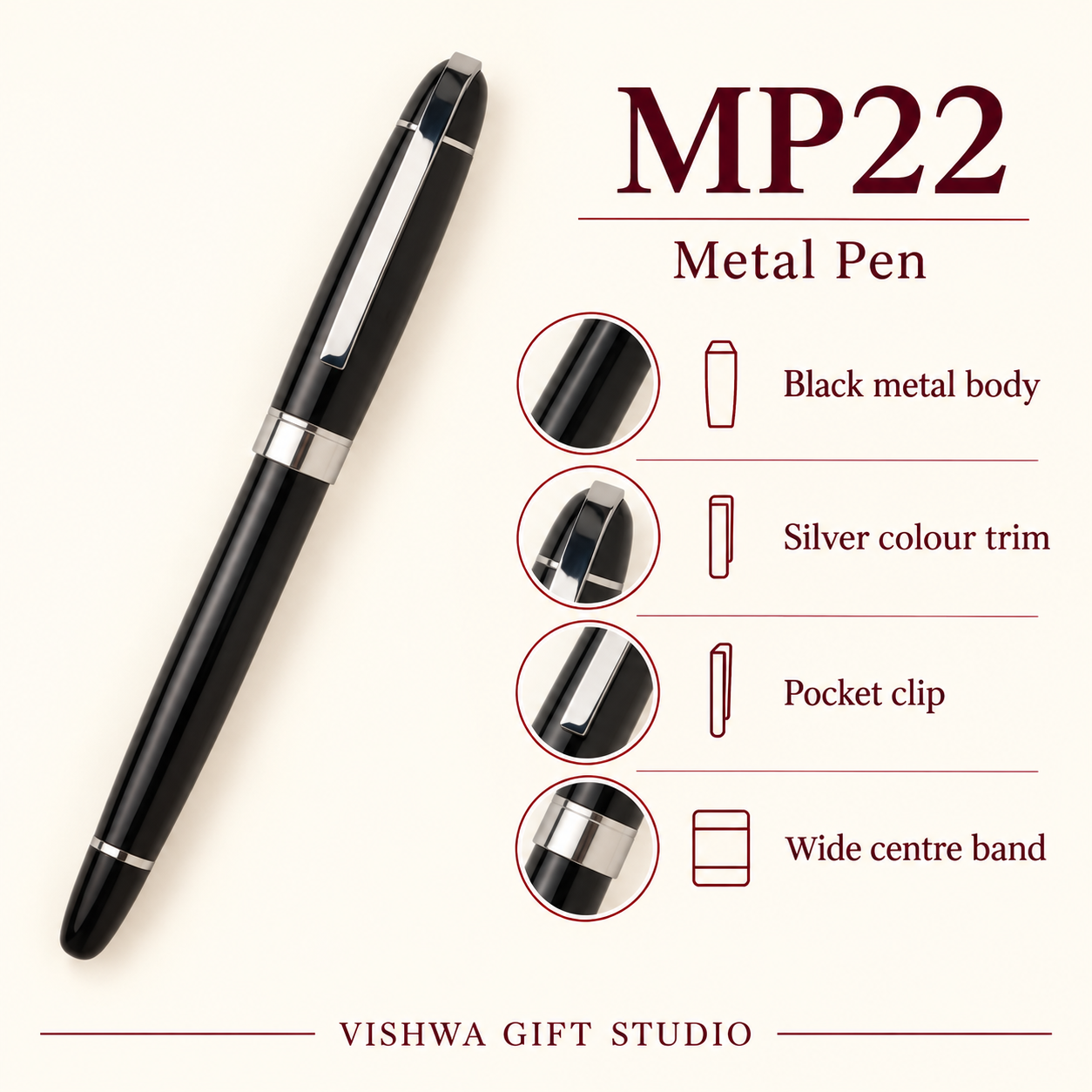 MP22 Metal Pen verified details