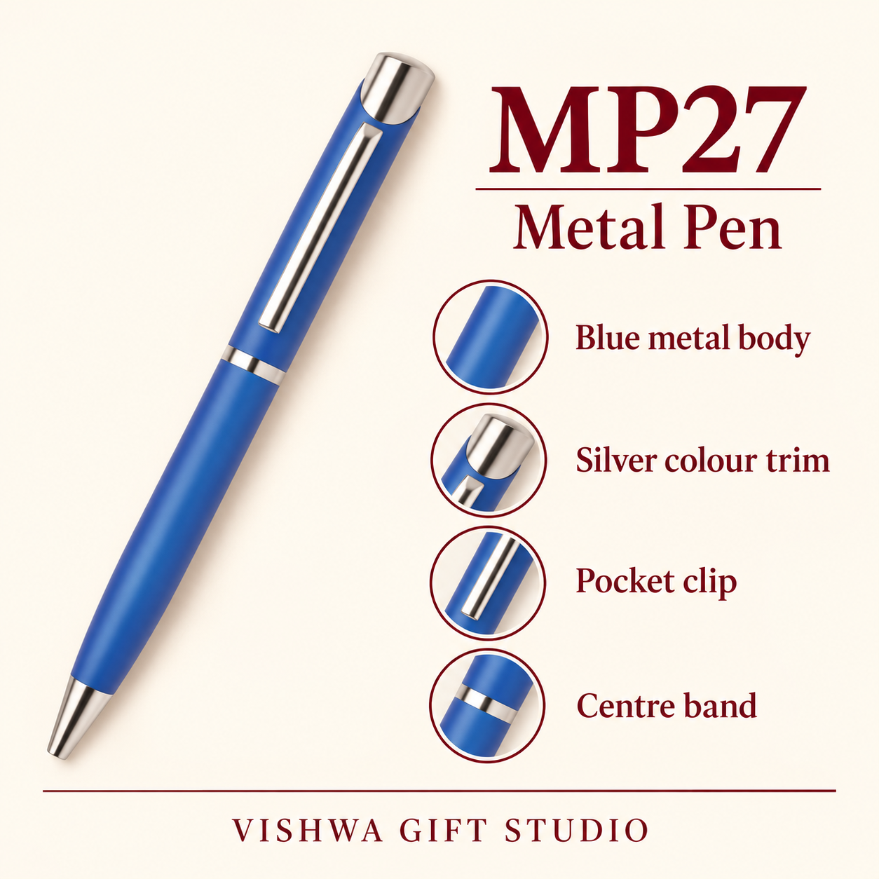 MP27 Metal Pen verified details