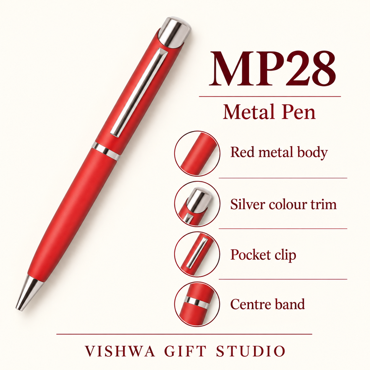 MP28 Metal Pen verified details