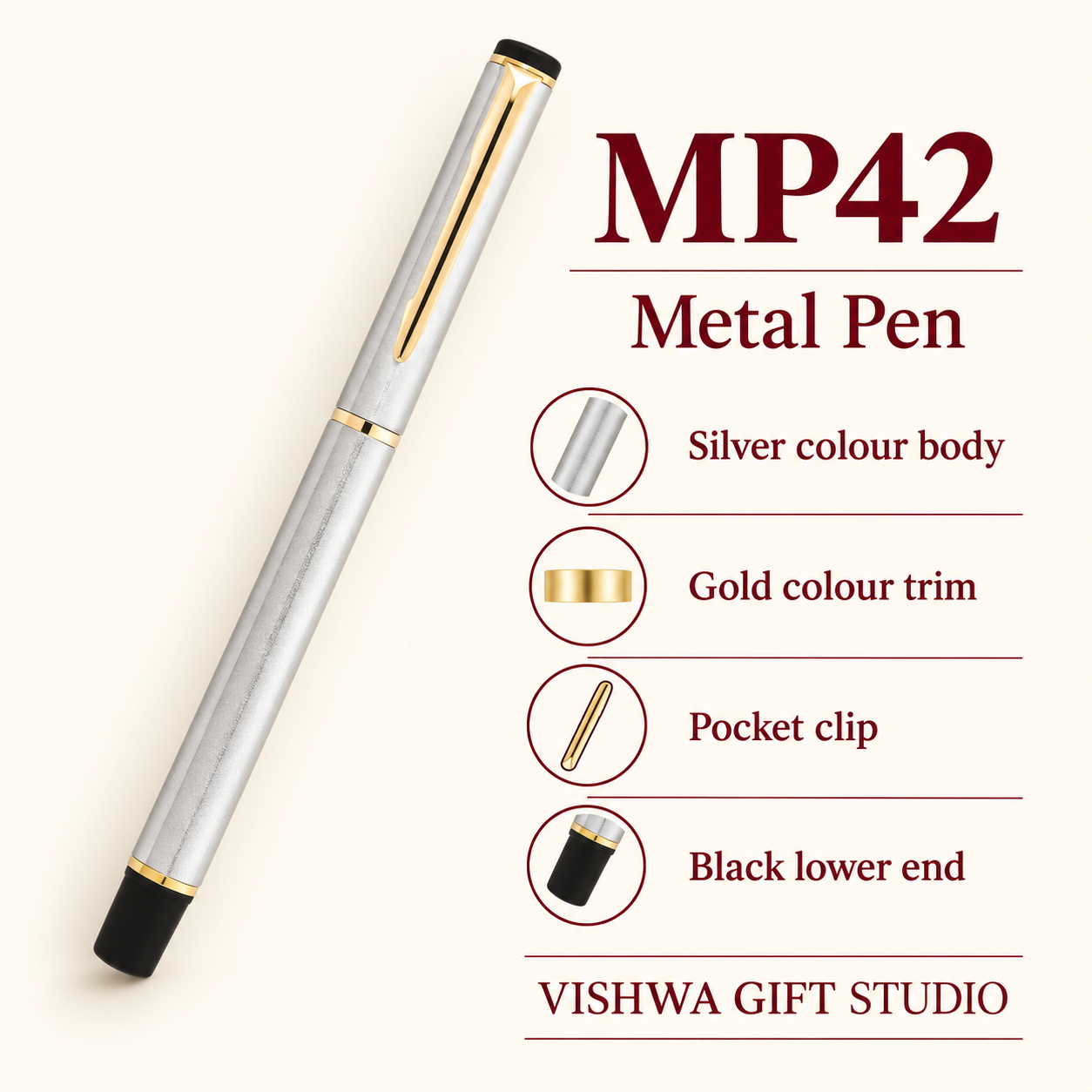 MP42 Metal Pen verified details