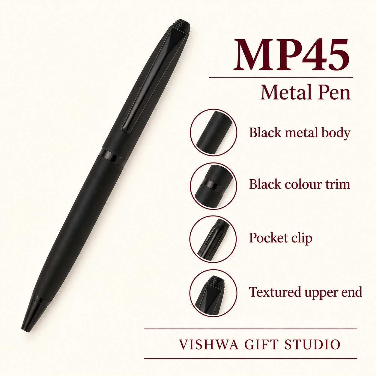 MP45 Metal Pen verified details