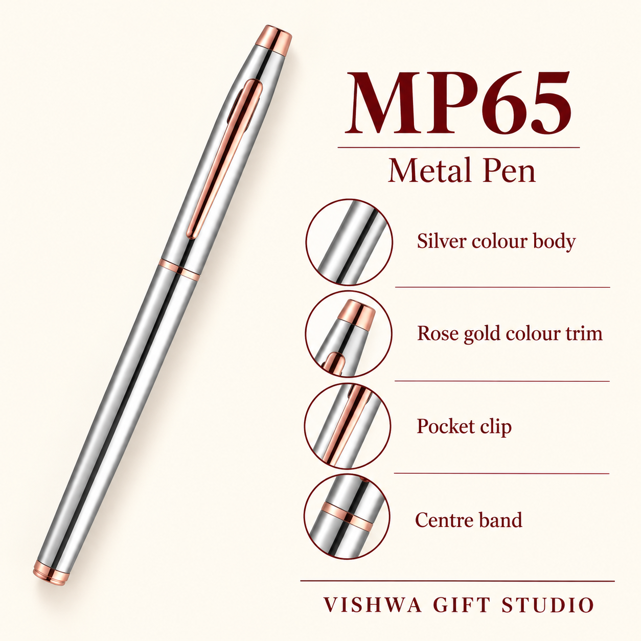 MP65 Metal Pen verified details