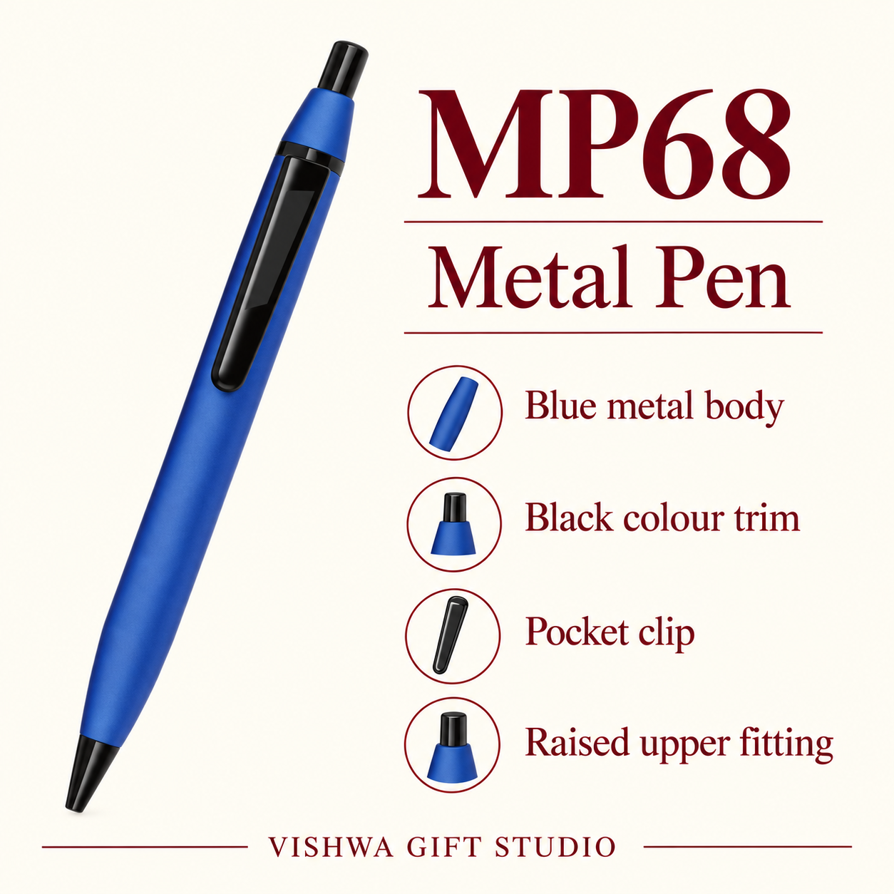 MP68 Metal Pen verified details