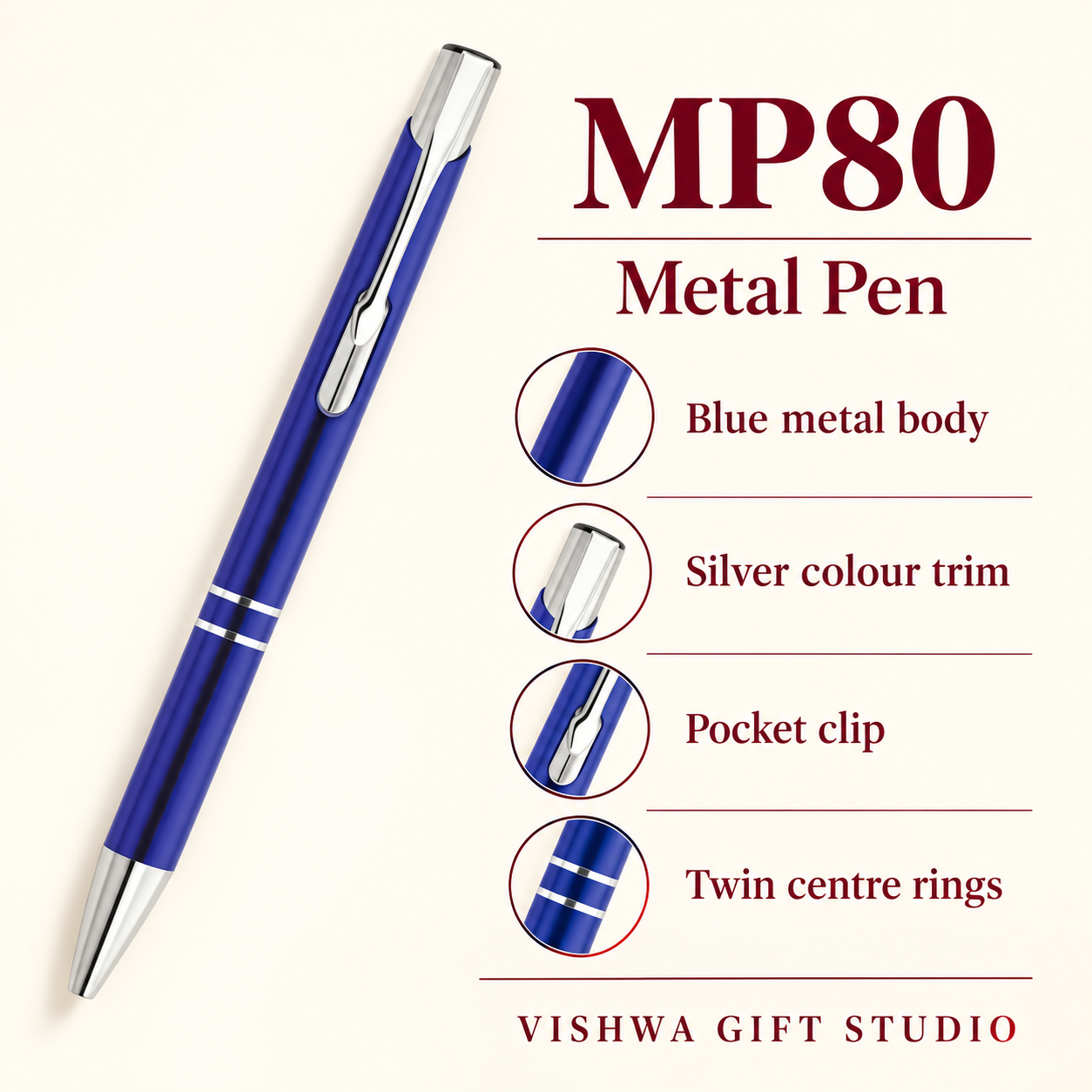 MP80 Metal Pen verified details