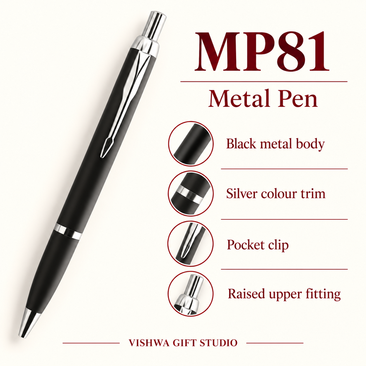 MP81 Metal Pen verified details