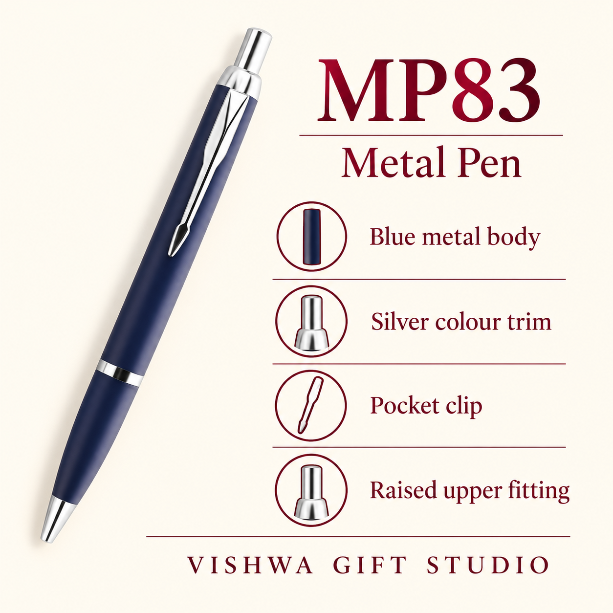 MP83 Metal Pen verified details