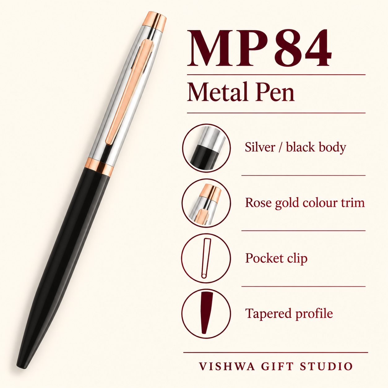MP84 Metal Pen verified details