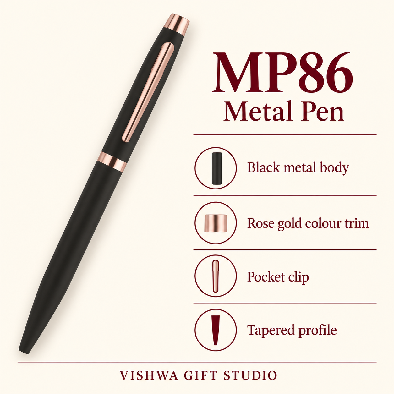 MP86 Metal Pen verified details
