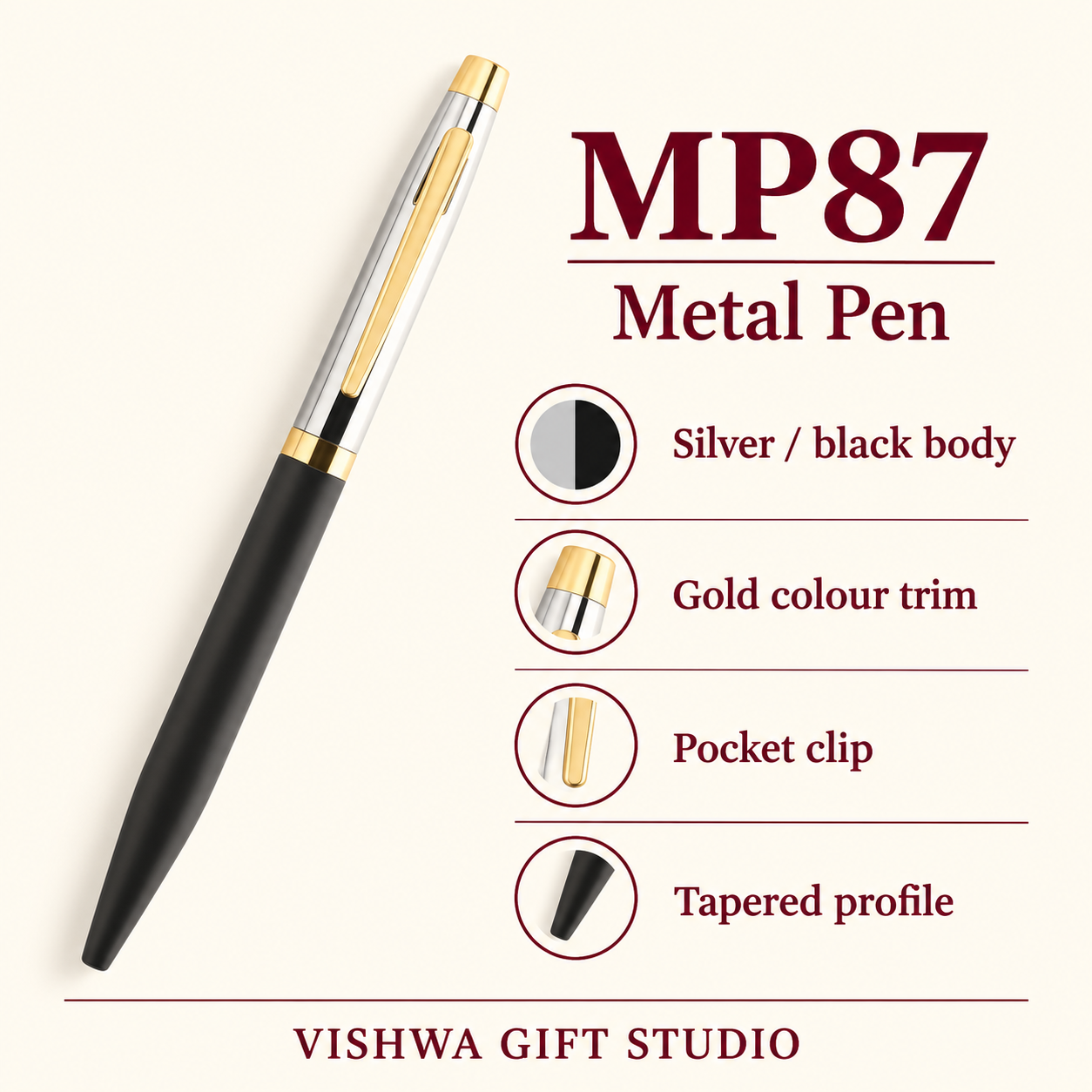 MP87 Metal Pen verified details