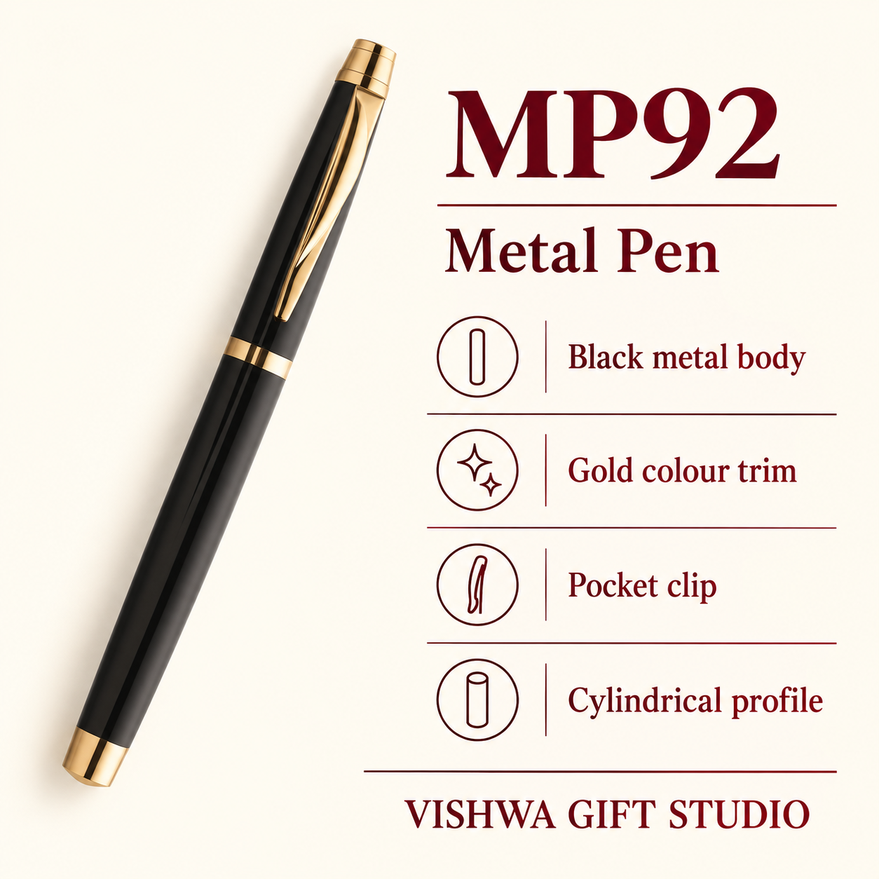 MP92 Metal Pen verified details