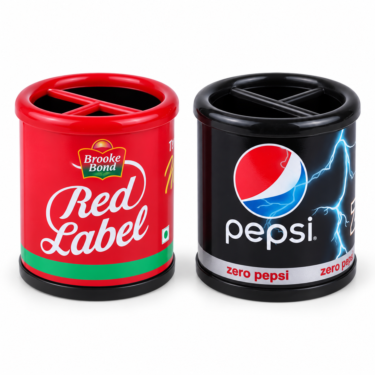 PS465 / PS466 Round Pen Stand – Red & Black — PS465