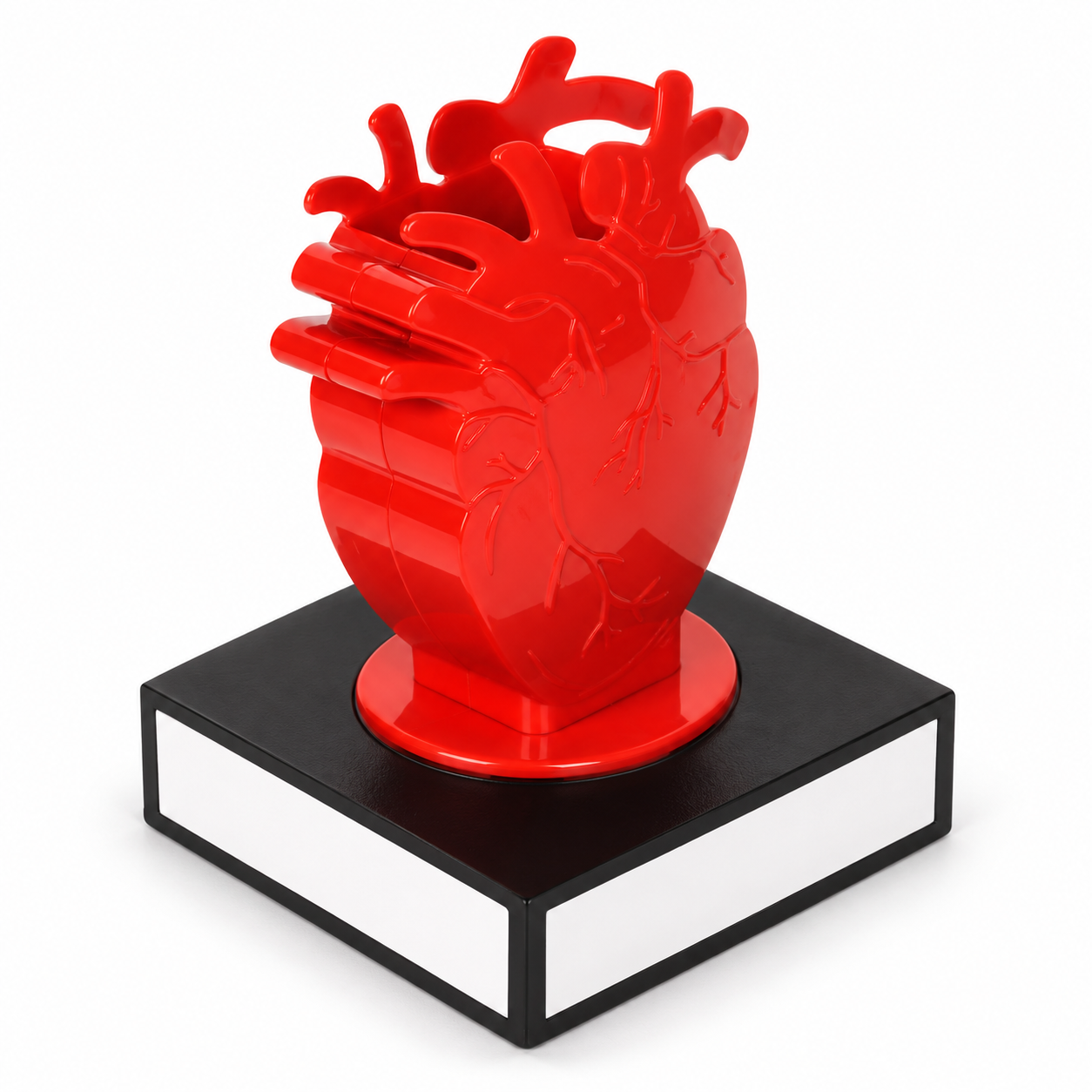 PH406 Heart Shape Revolving Pen Stand — PH406
