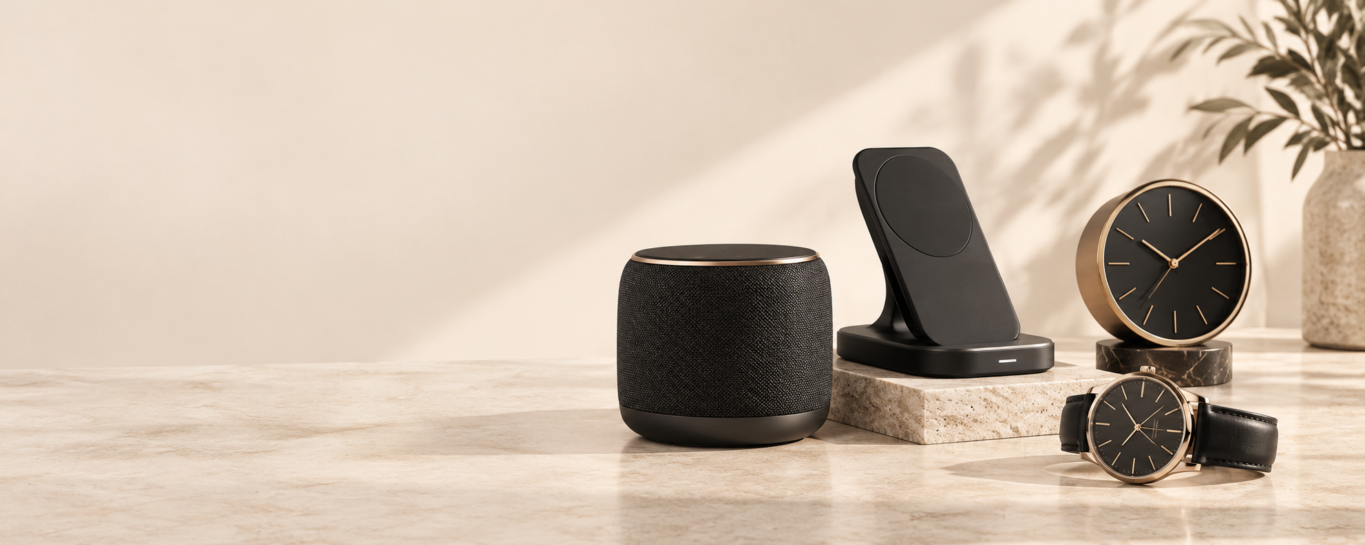 Illustrative Tech Products corporate gifting scene