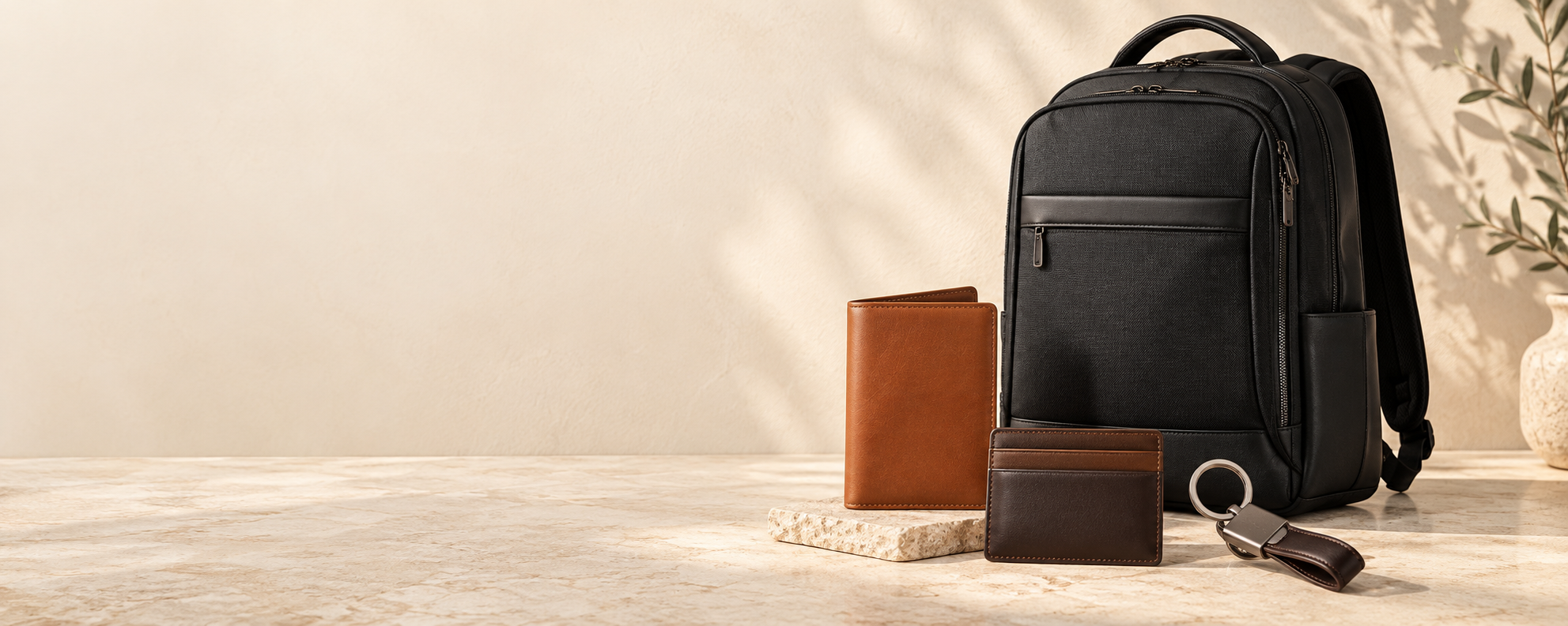Illustrative Bags & Luggage corporate gifting scene