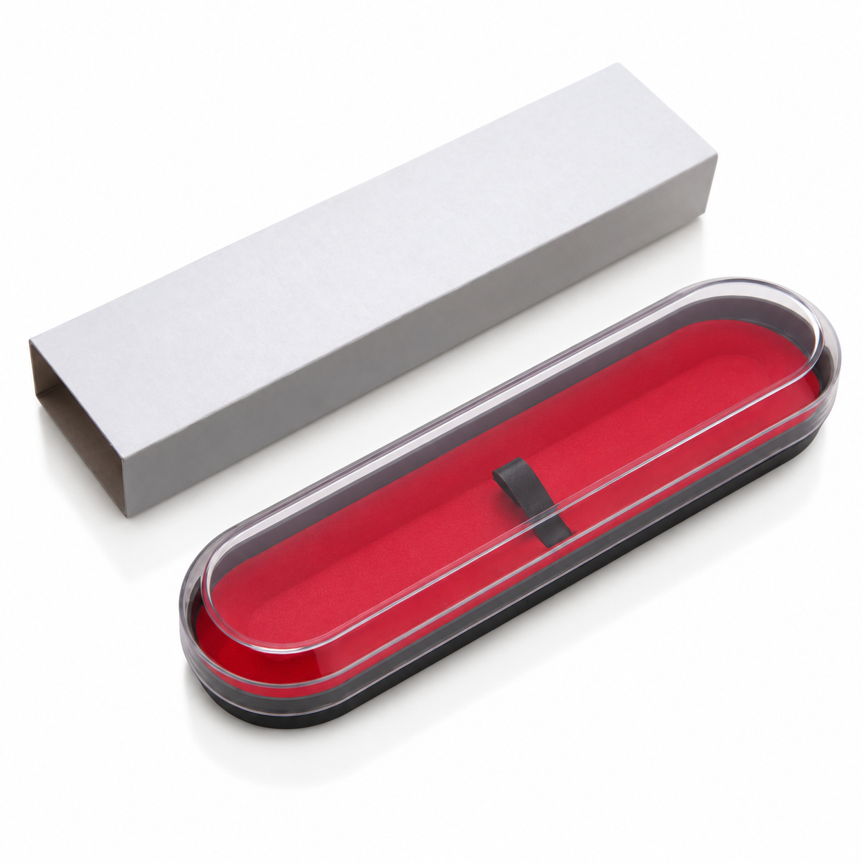 B12 Clear-Lid Pen Case — B12