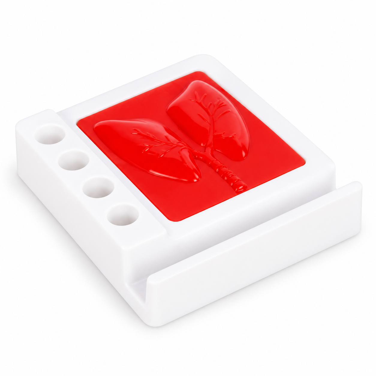 PH675 Lung Shape Paperweight with Mobile and Pen Holders — PH675