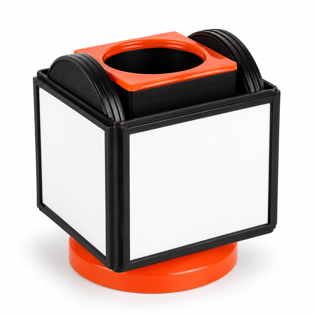 PS453 Revolving Pen Stand with Six Coasters — PS453