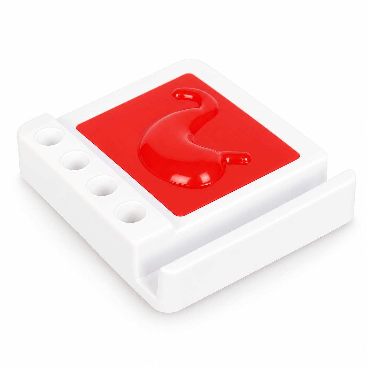 PH679 Stomach Shape Paperweight with Mobile and Pen Holders — PH679