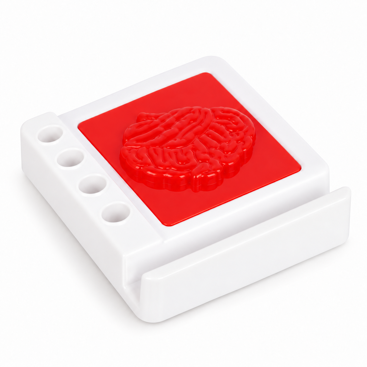 PH677 Brain Shape Paperweight with Mobile and Pen Holders — PH677