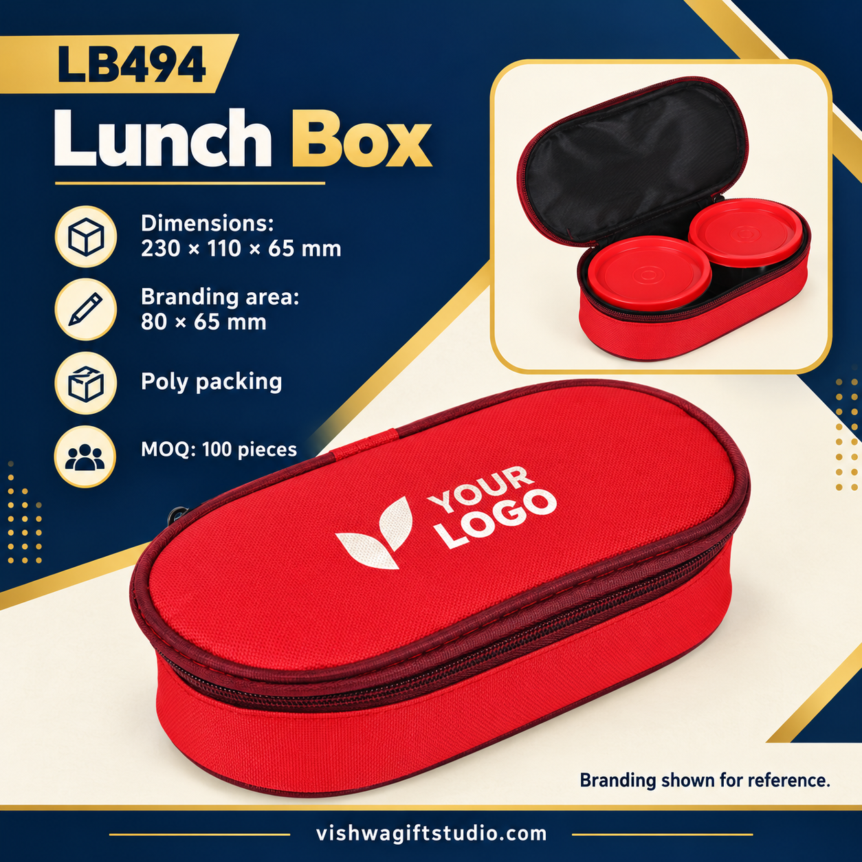 LB494 specifications, branding and open-case view