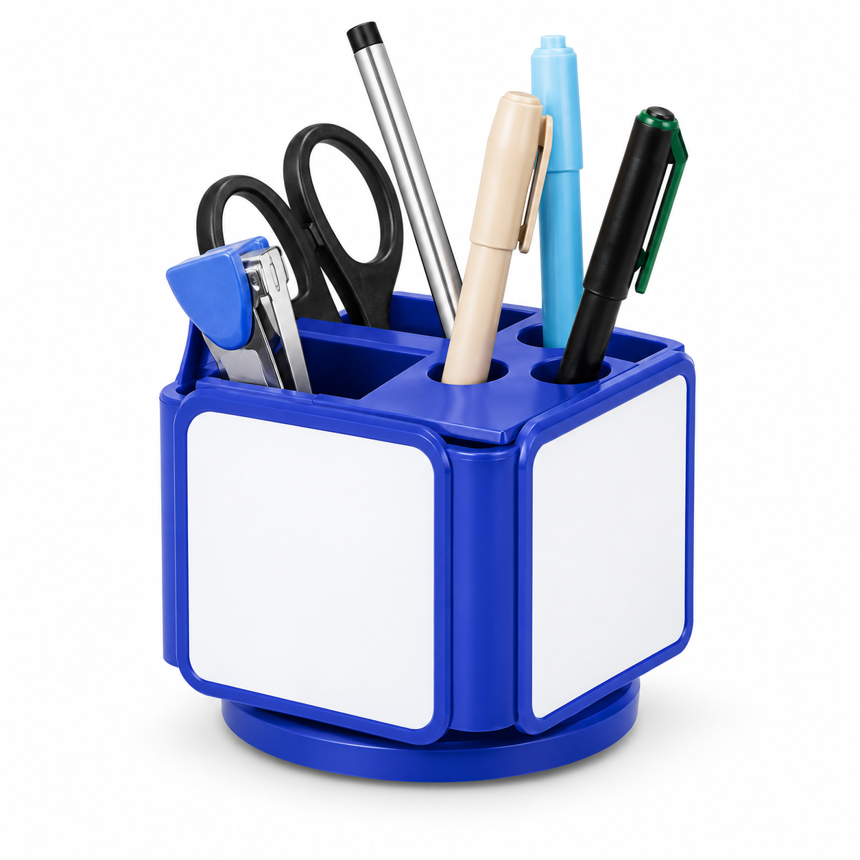 PS444 Revolving Pen Stand with Visiting Card Holder — PS444