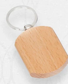 Wooden keychain Wood