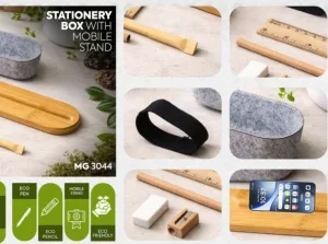 Bamboo stationery kit — 3044 (Bamboo stationery kit) — 3044