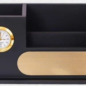 Desk clock and pen stand — 3079 (Desk clock and pen stand) — 3079