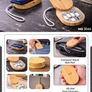 Bamboo wireless charger — 3048 (Bamboo wireless charger) — 3048