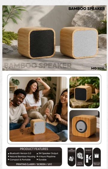 Bamboo wireless speaker Bamboo wireless speaker
